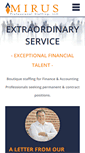 Mobile Screenshot of mirusstaffing.com